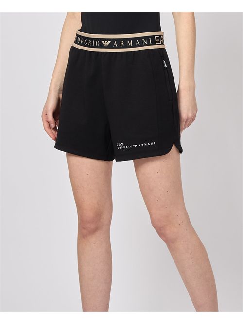 Short EA7 en tissu technique avec élastique logo EMPORIO ARMANI EA7 | 7W000280-AF12501UC001